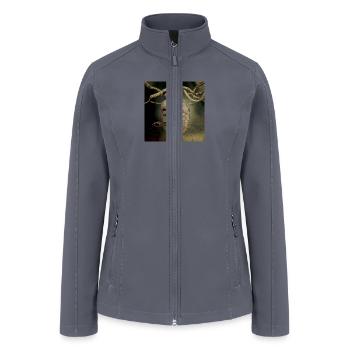 alien monster - Women’s Soft Shell Jacket - gray - Front