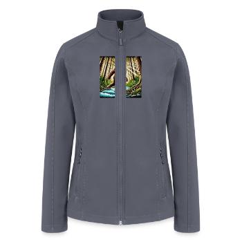 Bigfoot - Women’s Soft Shell Jacket - gray - Front