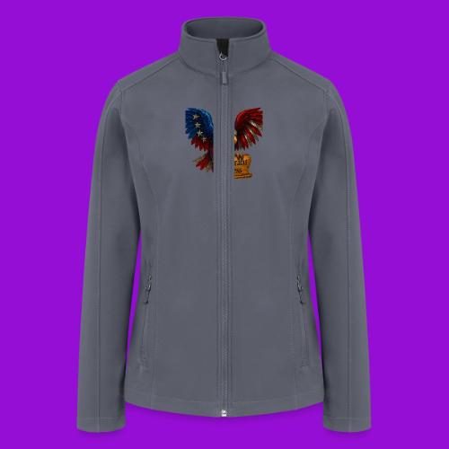 Veterans Press Bald Eagle - Women’s Soft Shell Jacket