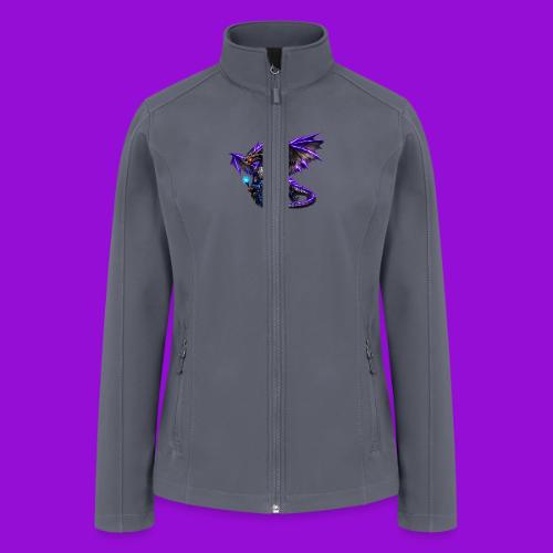 Neon Dragon and Battle Mage - Women’s Soft Shell Jacket