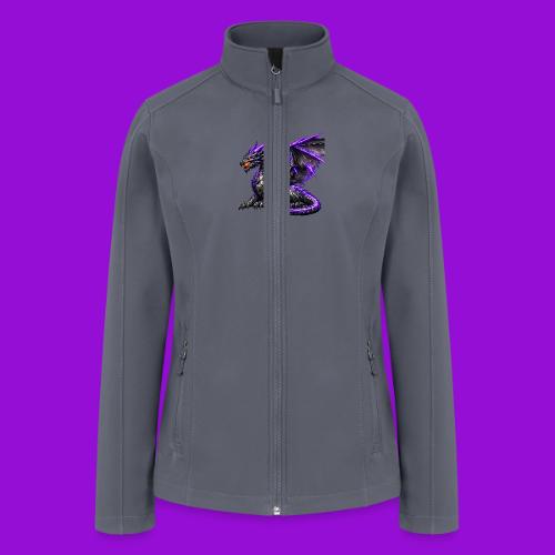 Neon Dragon at Rest - Women’s Soft Shell Jacket