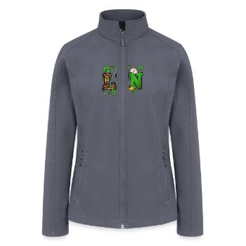 LPN Saint Patrick Medical Mashup - Women’s Soft Shell Jacket - gray - Front