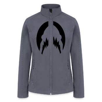 shark - Women’s Soft Shell Jacket - gray - Front
