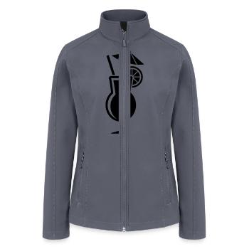 cocktail summertime chill out - Women’s Soft Shell Jacket - gray - Front