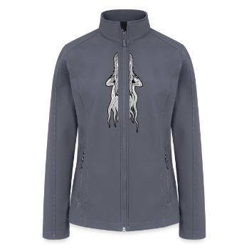 Old Man - Women’s Soft Shell Jacket - gray - Front