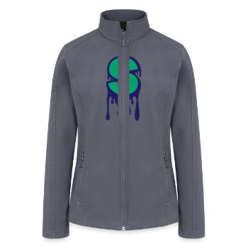 Tee - Women’s Soft Shell Jacket - gray - Front
