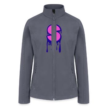 Tee - Women’s Soft Shell Jacket - gray - Front