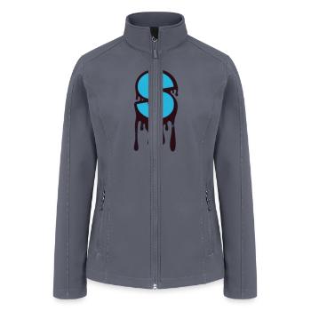 Tee - Women’s Soft Shell Jacket - gray - Front