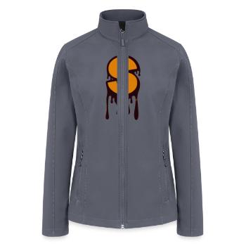 Tee - Women’s Soft Shell Jacket - gray - Front