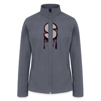 Tee - Women’s Soft Shell Jacket - gray - Front