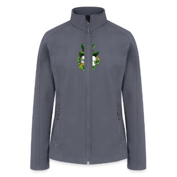 St Patrick s Day Football - Women’s Soft Shell Jacket - gray - Front