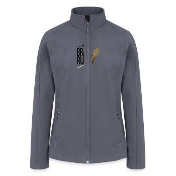 Break Rules New T Shirt - Women’s Soft Shell Jacket - gray - Front