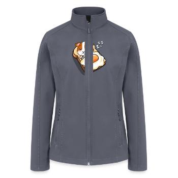 Guinea Pig - Women’s Soft Shell Jacket - gray - Front