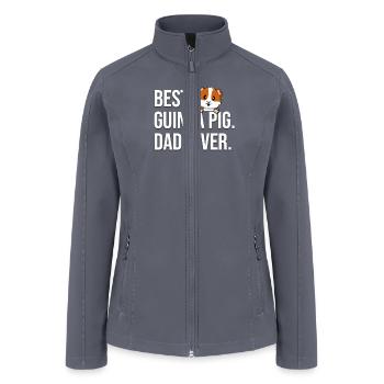 Guinea Pig Dad - Women’s Soft Shell Jacket - gray - Front