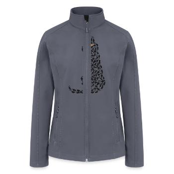 Cat and Mouse - Women’s Soft Shell Jacket - gray - Front