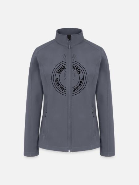 Mind Control - Women’s Soft Shell Jacket - gray