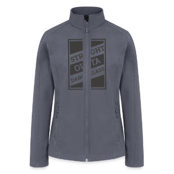 Dance Class - Straight Outta Dance T-Shirt - Women’s Soft Shell Jacket - gray - Front