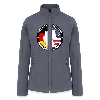 Gone But Never Forgotten Ferris Barracks Germany - Women’s Soft Shell Jacket - gray - Front