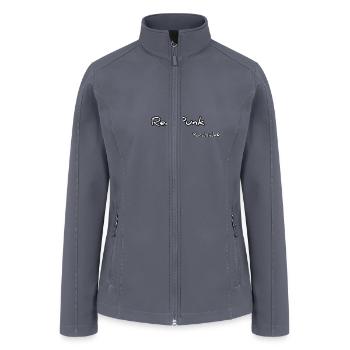 Real punk Yardside - Women’s Soft Shell Jacket - gray - Front