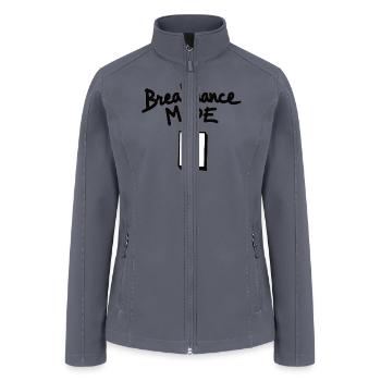 Breakdance Mode On Breakdance Breakdancing - Women’s Soft Shell Jacket - gray - Front