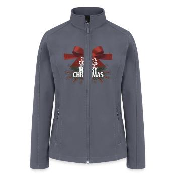 season's greetings - Women’s Soft Shell Jacket - gray - Front