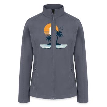 Bitcoin Retirement BTC - Crypto Investors - Women’s Soft Shell Jacket - gray - Front