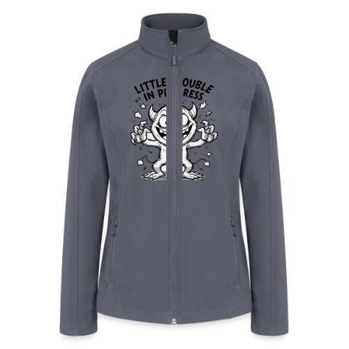 Playful Mischief Demon Illustration - Women’s Soft Shell Jacket