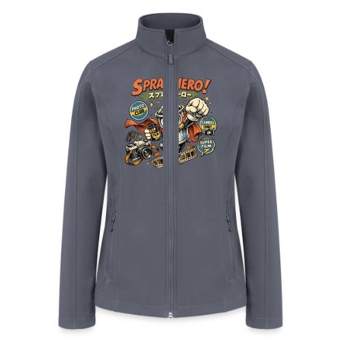 Analog Supplies Retro Film Camera Hero - Women’s Soft Shell Jacket