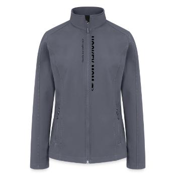 Hockey Mom black - Women’s Soft Shell Jacket - gray - Front