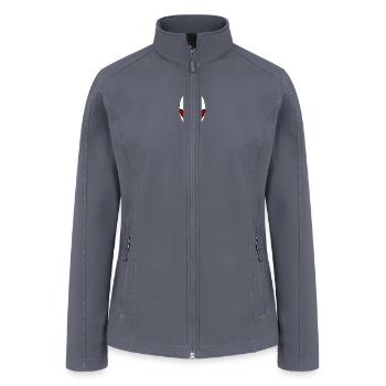 Hard Fork York the Alien Head - Women’s Soft Shell Jacket - gray - Front