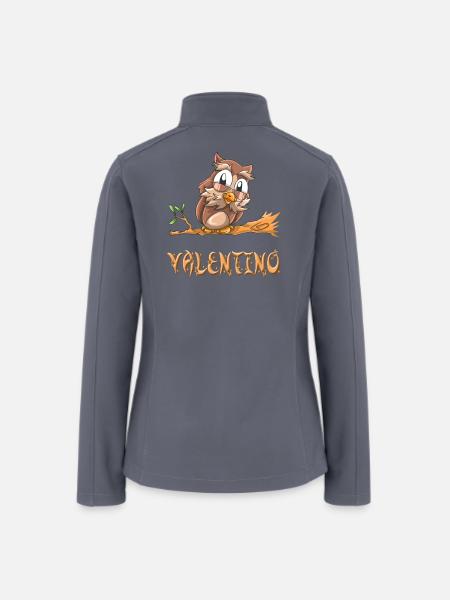Valentino Owl - Women’s Soft Shell Jacket - gray