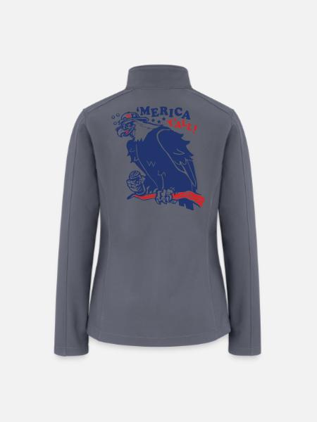 Party Eagle - Women’s Soft Shell Jacket - gray