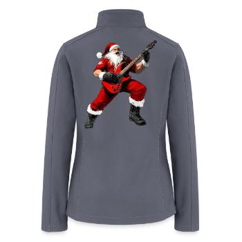 Guitarists Christmas - Women’s Soft Shell Jacket - gray - Back