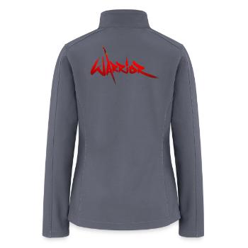Crimson Warrior  - Women’s Soft Shell Jacket - gray - Back