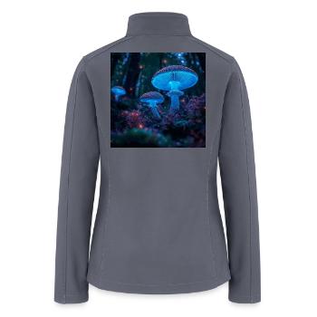 NightCap - Women’s Soft Shell Jacket - gray - Back