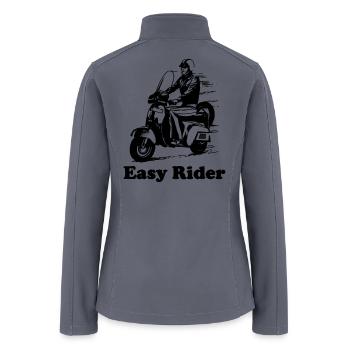 easy rider - Women’s Soft Shell Jacket - gray - Back