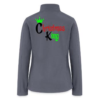 christmas - Women’s Soft Shell Jacket - gray - Back