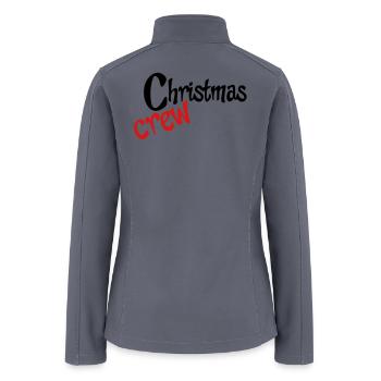 Christmas - Women’s Soft Shell Jacket - gray - Back
