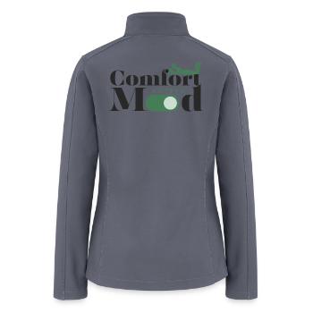 Comfort Mode Active - Women’s Soft Shell Jacket - gray - Back