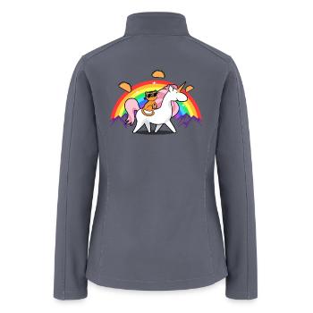 Magical Adventure - Women’s Soft Shell Jacket - gray - Back