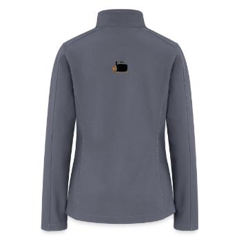Black Cat Nope - Women’s Soft Shell Jacket - gray - Back