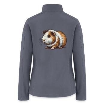 Guinea Pig - Women’s Soft Shell Jacket - gray - Back
