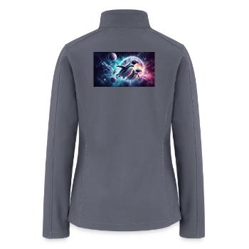 Waddling Orbiters - Women’s Soft Shell Jacket - gray - Back
