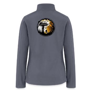 the last of - Women’s Soft Shell Jacket - gray - Back