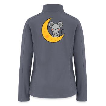 Mouse - Women’s Soft Shell Jacket - gray - Back
