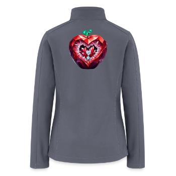 PRECIOUS TEMPTATION . - Women’s Soft Shell Jacket - gray - Back