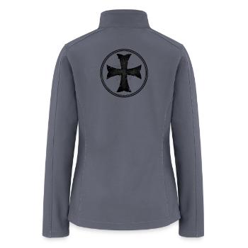 TEMPLAR CODE (Core) - Women’s Soft Shell Jacket - gray - Back
