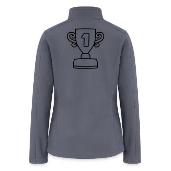 Trophy - Women’s Soft Shell Jacket - gray - Back