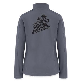 Living the Dream - Women’s Soft Shell Jacket - gray - Back
