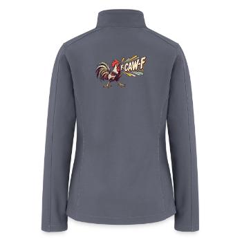 F-CAW-F - Women’s Soft Shell Jacket - gray - Back
